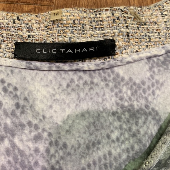 🔴SOLD🔴Elie Tahari, Blazer, and Skirt set - Picture 5 of 7